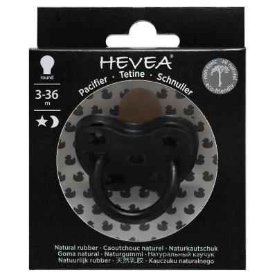 Hevea sut - Anatomisk - 3-36 mdr. - Outer Space Black
