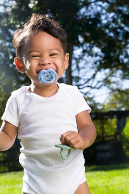 Hevea sut - Rund - Baby Blue
