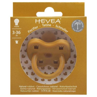 Hevea sut - Anatomisk - 3-36 mdr. - Tumeric
