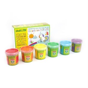 Finger paint - 6 pcs - rainbow colours