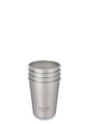 Klean Kanteen Edelstahlbecher - 296 ml - 4er-Set