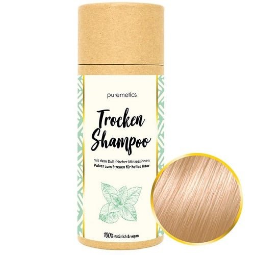 Vegansk trshampoo - til lyst hr - Pebermynte