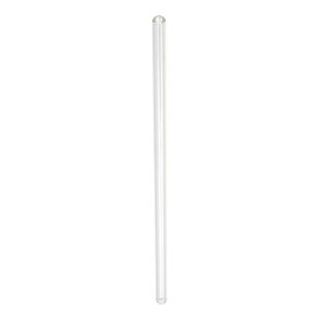 Glass straw - 8 mm. - right