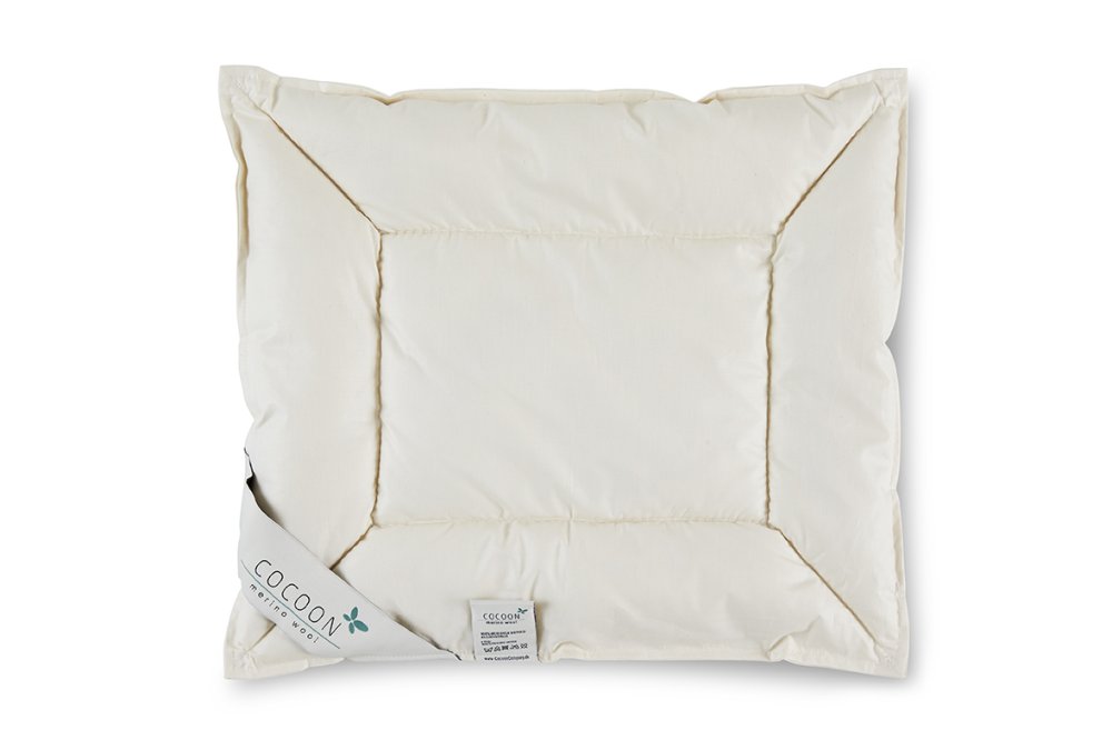 Baby uldpude - flad - 40x45 cm