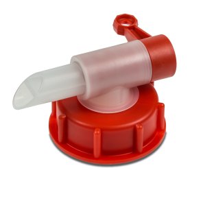 Outlet tap for 5- and 10-litre cans