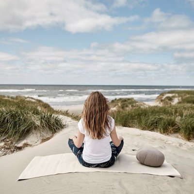 Yogamtte i kologisk bomuld