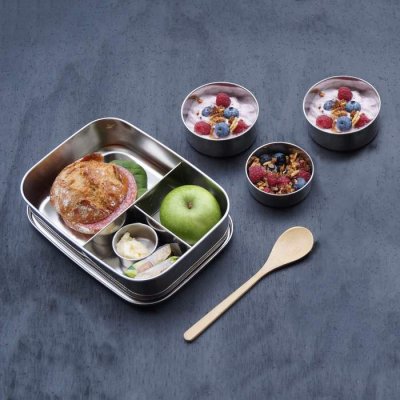 Bento bokse - Rund - Dip st - 3 stk