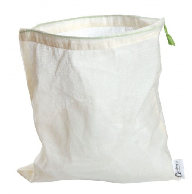 Stofpose i kologisk bomuld - XL - pakke med 3 stk.