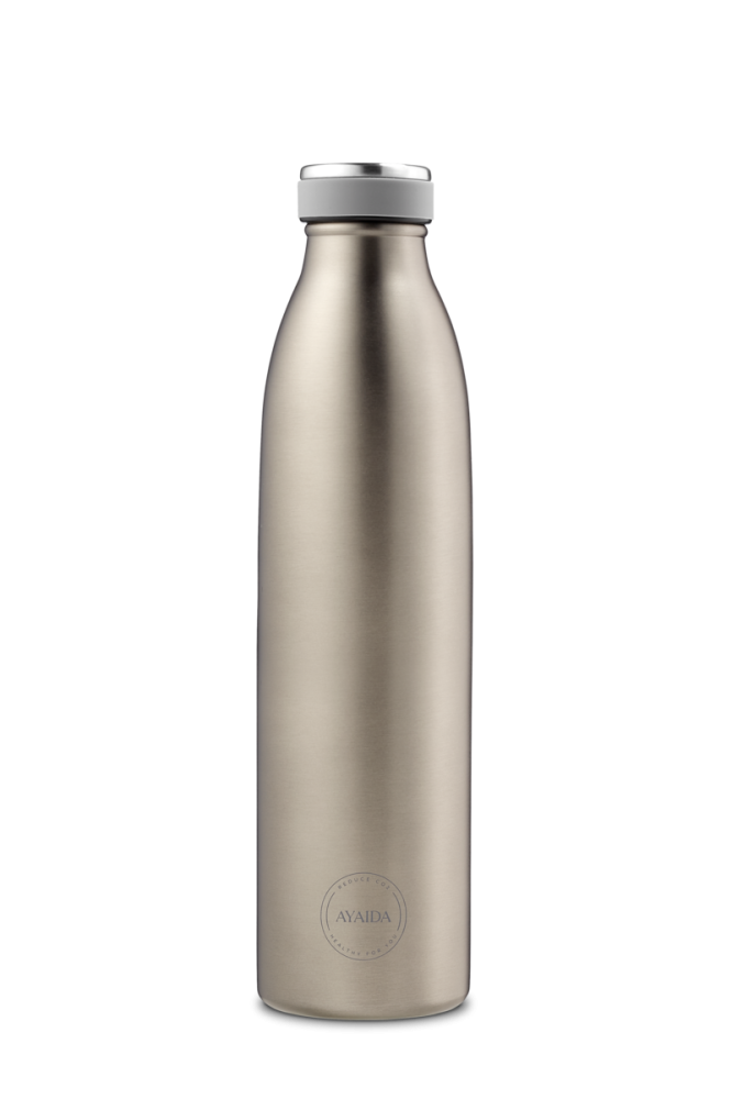 Termo drikkedunk i rustfrit stl - 750 ml. - Cool Grey