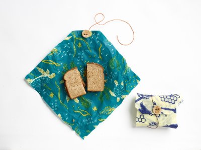 Bee's Wrap bivokspapir - Wildlife - Sandwich - 2 stk