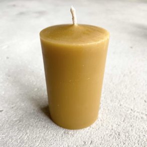 Beeswax block candle - burning time 40 hours