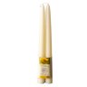 White beeswax candles for general stands, 30 cm - 12 pcs