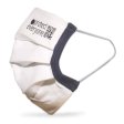 �kologiske mundbind - 2 stk. - White - genanvendelige