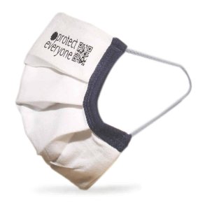 Organic masks - 2 pcs. - White - reusable