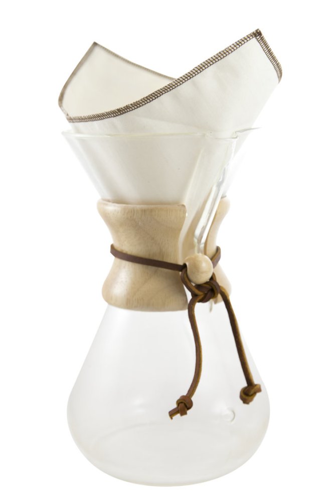 CoffeeSock genanvendeligt kaffefilter - til Chemex 6-13 kopper - 2 stk.