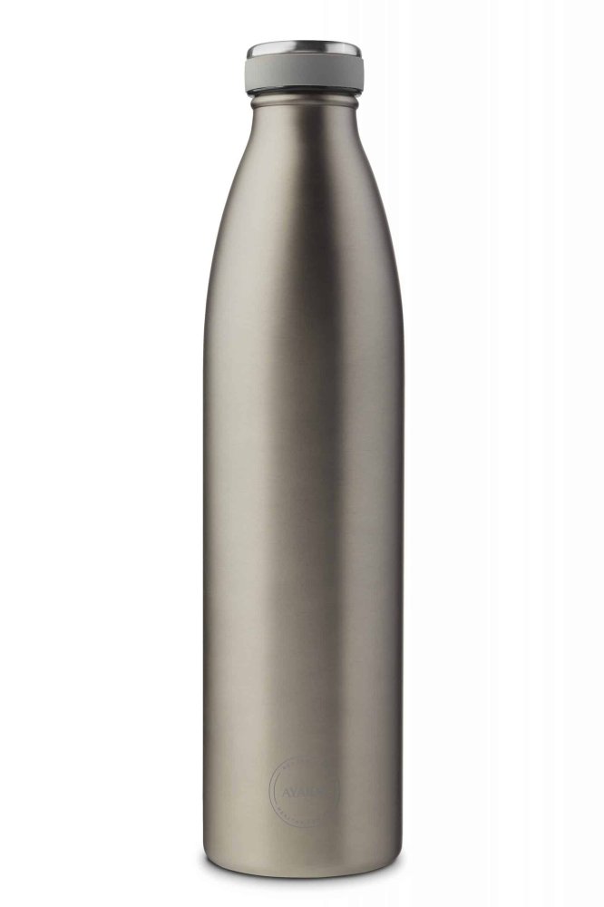 Termo drikkedunk i rustfrit stl - 1 liter - Cool Grey