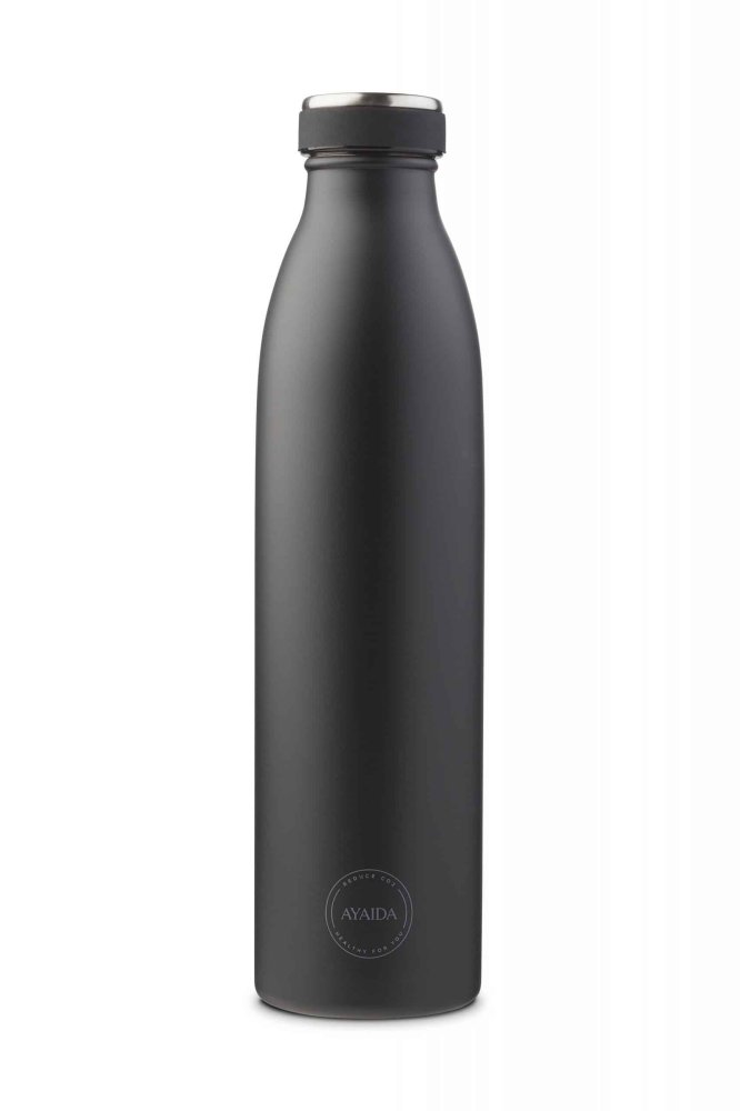 Termo drikkedunk - 750 ml - Matte Black