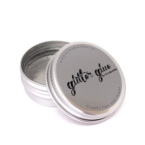 Glitter glue for the face