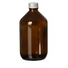 Empty glass bottle - 500 ml. - for DIY liquid soaps