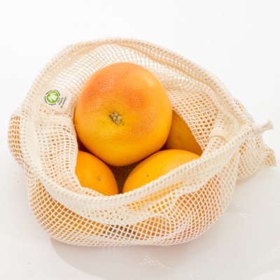 Frugtpose kologisk bomuld str. S