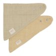 Bibs in organic cotton - Summer Mix - 2 pcs