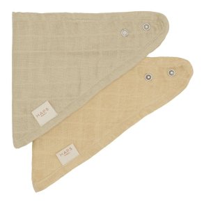 Bibs in organic cotton - Summer Mix - 2 pcs