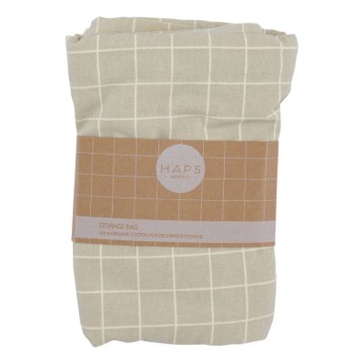 Storage Bag - Oyster Gray Check