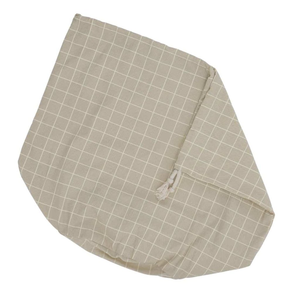 Storage Bag - Oyster Gray Check