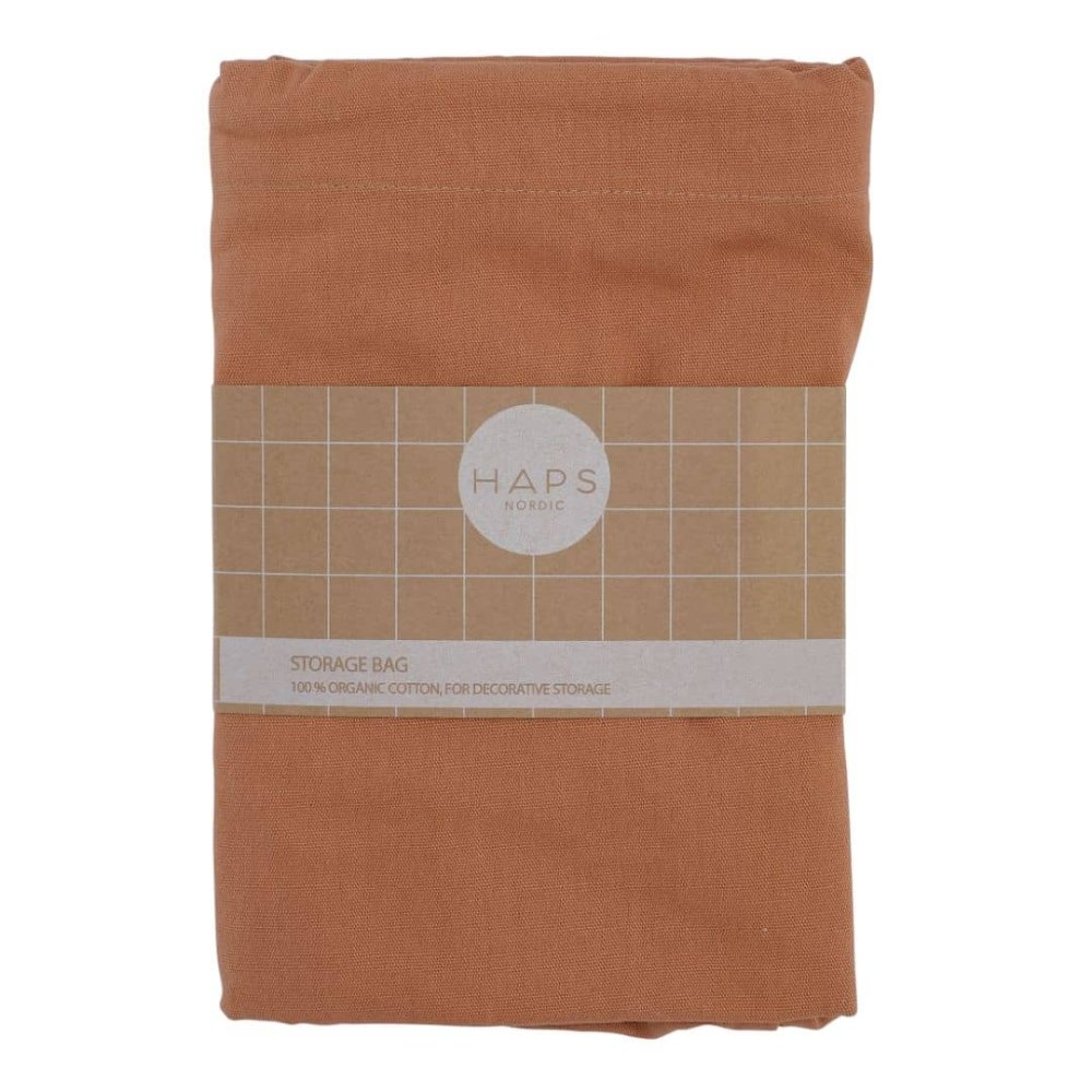 Opbevaringspose - Warm Terracotta