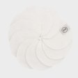 Baumwoll-Pads - Wei� - Baumwollfrottee