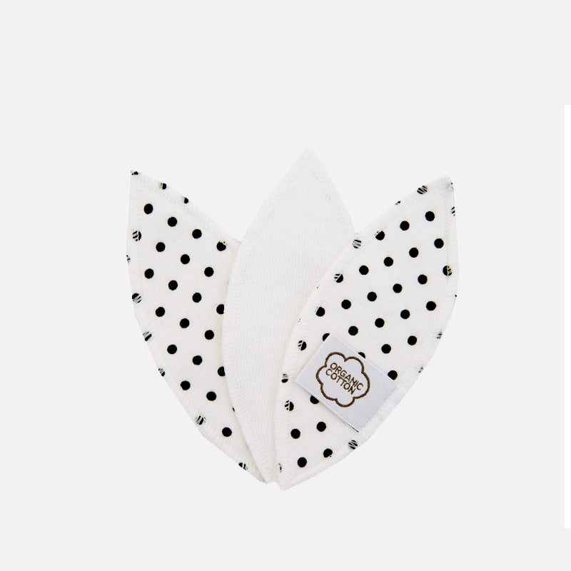 Labia Pads - Black Dots
