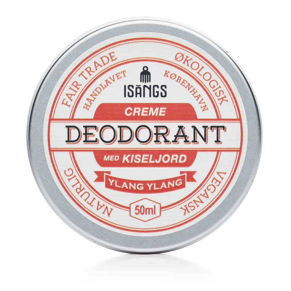 Creme deodorant med Kiseljord - Ylang Ylang - 50 ml