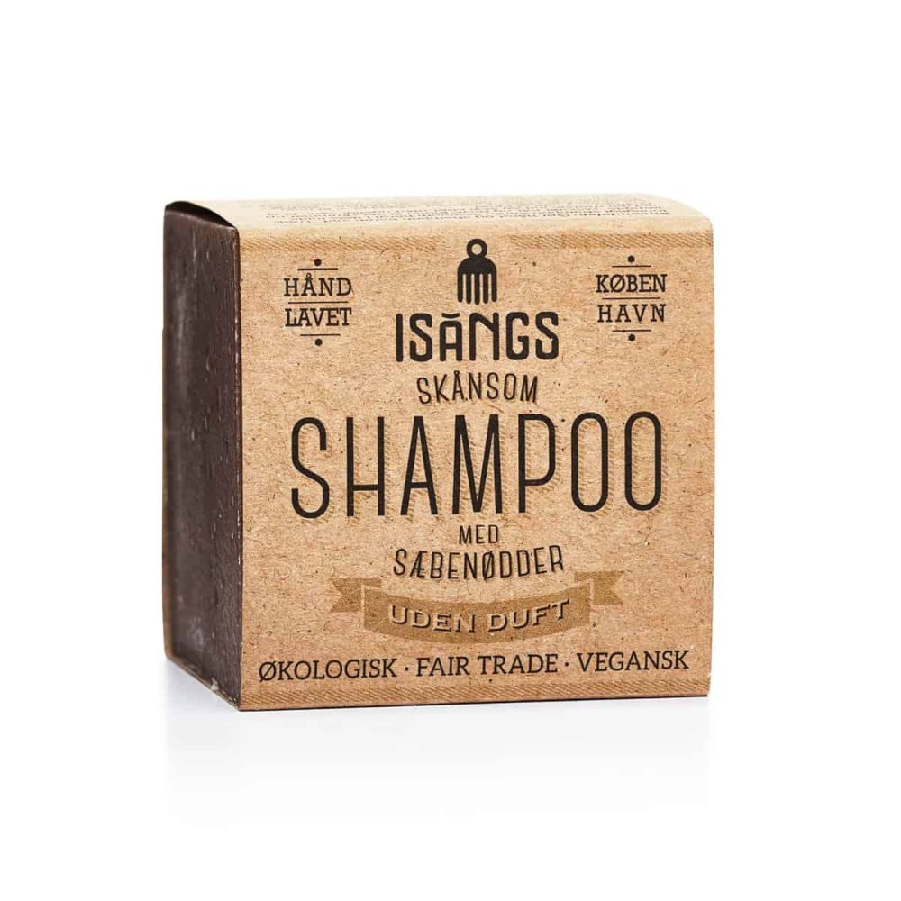 Shampoo bar - Mild & sknsom - Duftfri - 125g