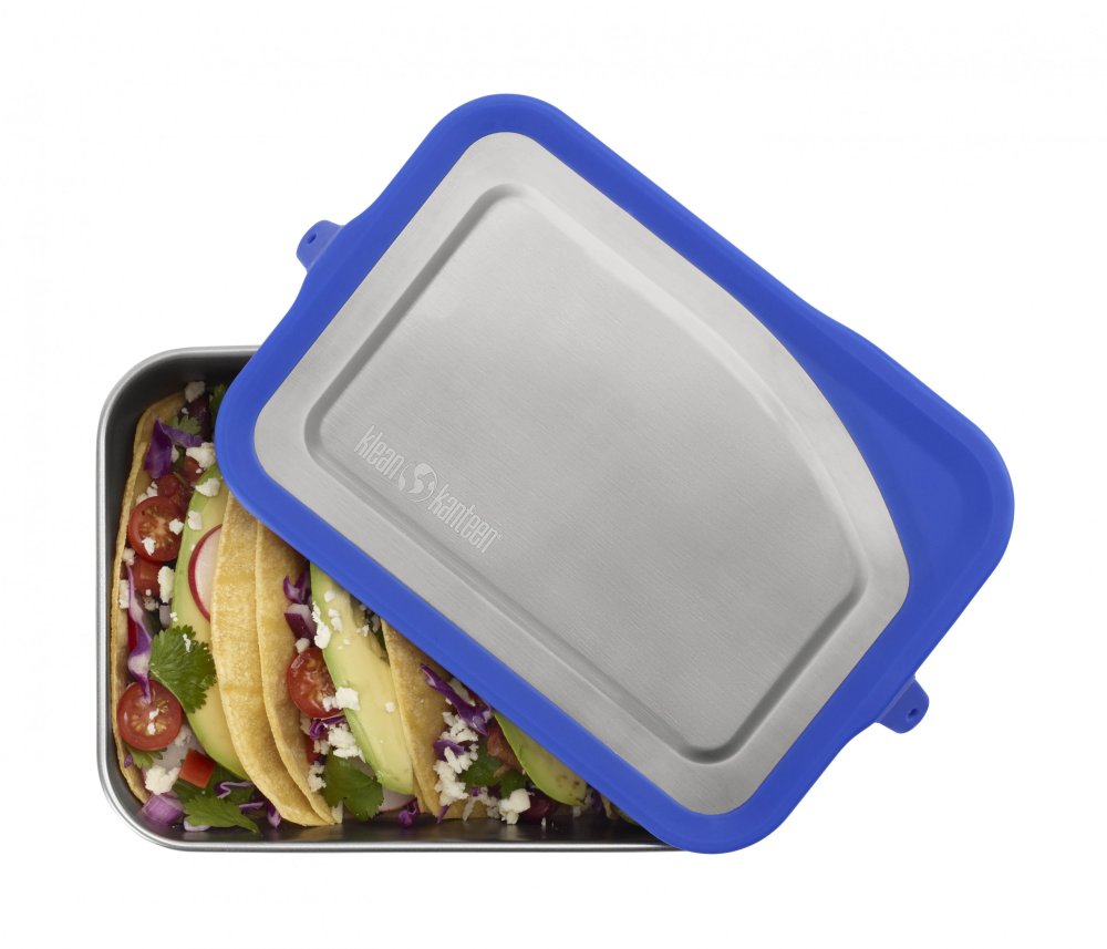 Klean Kanteen madkasse i stl - Blueberry Bliss