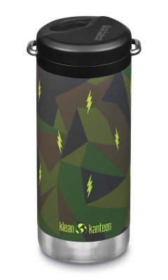 Klean Kanteen termokop i rustfrit stl - TKWide - 355 ml. - Twist Cap - Electric Camo