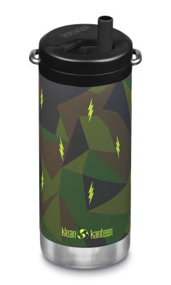 Klean Kanteen termokop i rustfrit stl - TKWide - 355 ml. - Twist Cap - Electric Camo