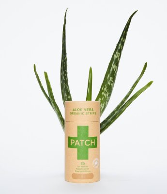 Komposterbare plastre - Aloe Vera - 25 stk