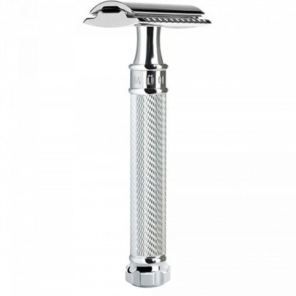Safety Razor - Traditionel - Krom - Twist