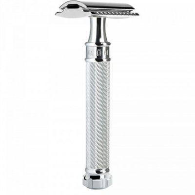 Safety Razor - Traditionel - Krom - Twist