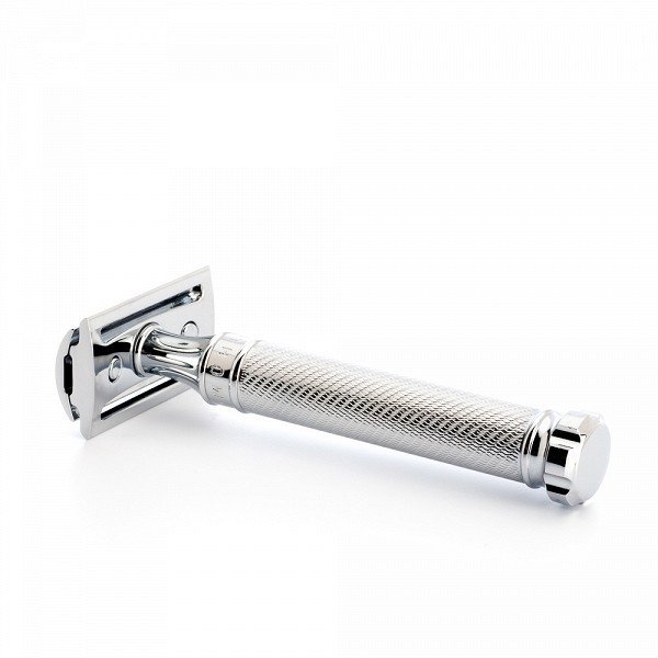 Safety Razor - Traditionel - Krom - Twist