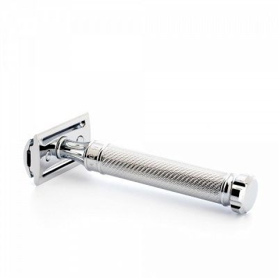 Safety Razor - Traditionel - Krom - Twist