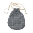 Stofftasche - Ocean Check - Large - 30x35 cm.