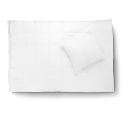kologisk sengetj - 140x220 cm - Polar Bear White