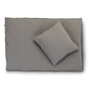 Organic baby bedding - 70x100 cm - Wallaby Brown