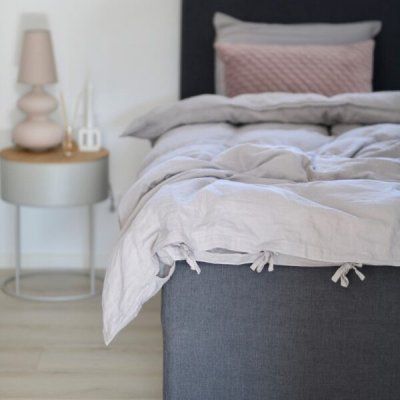 kologisk sengetj - 240x220 cm - Flamingo Pink