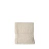 Wash cloth in organic cotton - Natural White