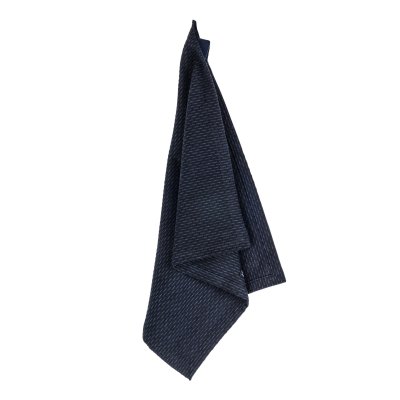 Karklud i kologisk bomuld - Black Blue