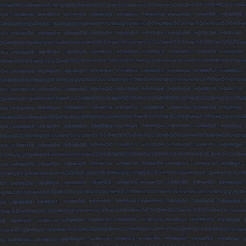 Karklud i kologisk bomuld - Black Blue