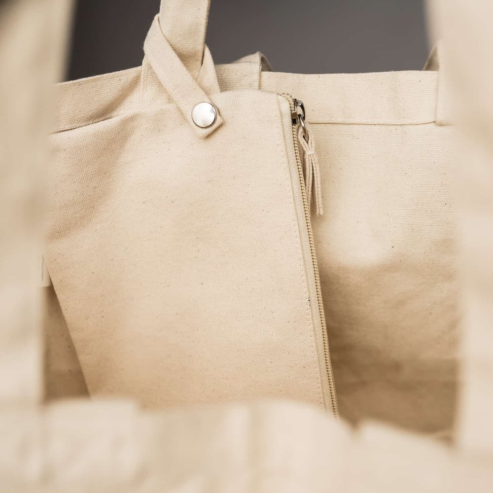 Pocket til mulepose - Hvid
