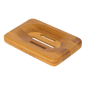 Bamboo soap dish